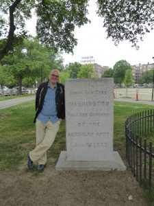 "George, übernehmen Sie!" An diesem Baum übernahm Washington das Kommando.