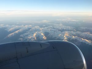 Ein Flug über die Rockie Mountains ist einfach schön...