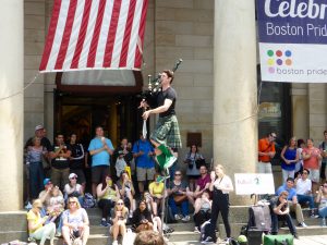 Kilted Colin and bis Flying Circus.