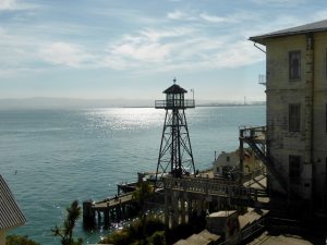 Anlegestelle auf Alcatraz.