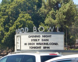 Heute spielen "Steely Dan" in der Hollywood Bowl.