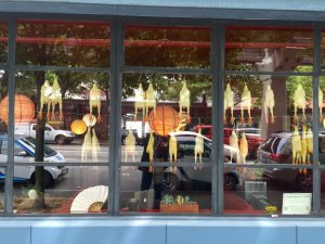 Auch ein Restaurantfenster zum hingucken...😀