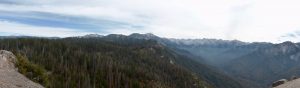 Blick vom Moro Rock zur Sierra Range.