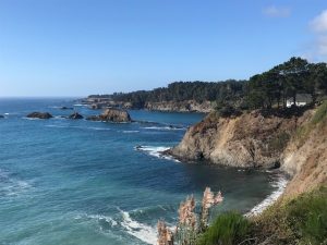 Die Küste bei Mendocino.