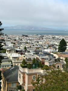 Blick auf Angel Island.